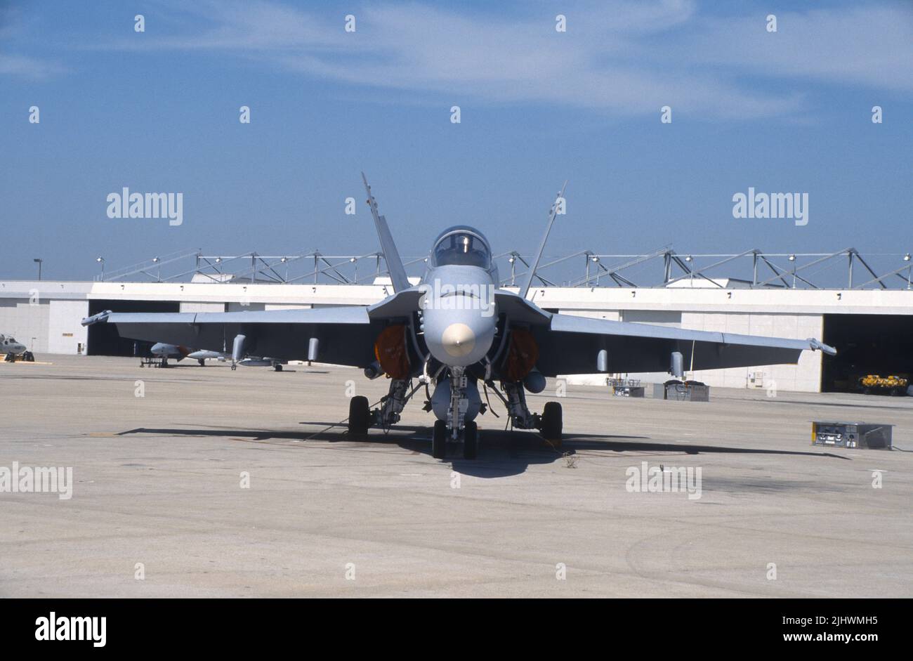 F/A-18 Hornet de VMFA-212 à MCAS Miramar, San Diego, Californie Banque D'Images