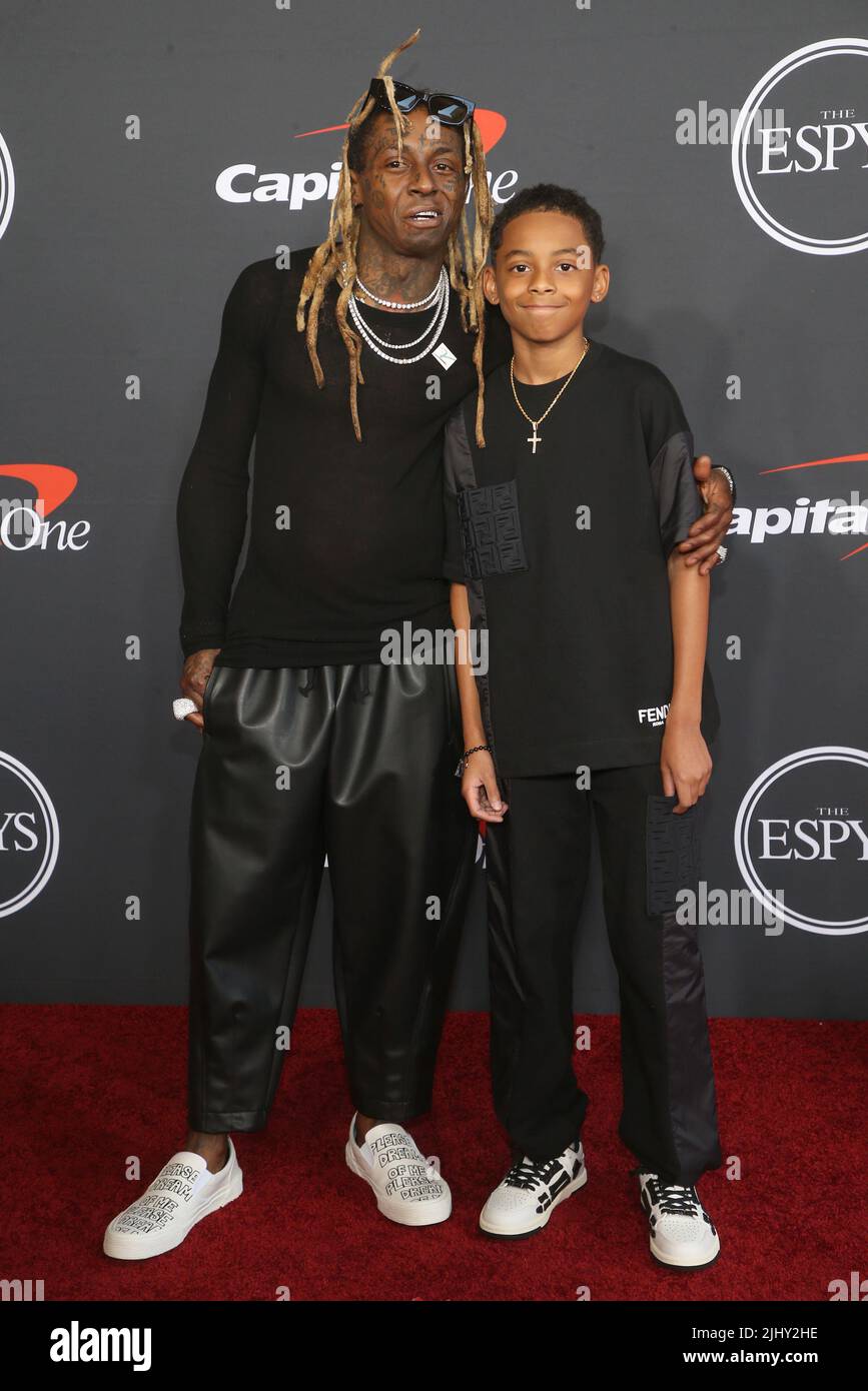20 juillet 2022 - Hollywood, Californie - Lil Wayne, Kameron carter, 2022 ESPY au Dolby Theatre à Hollywood. Banque D'Images