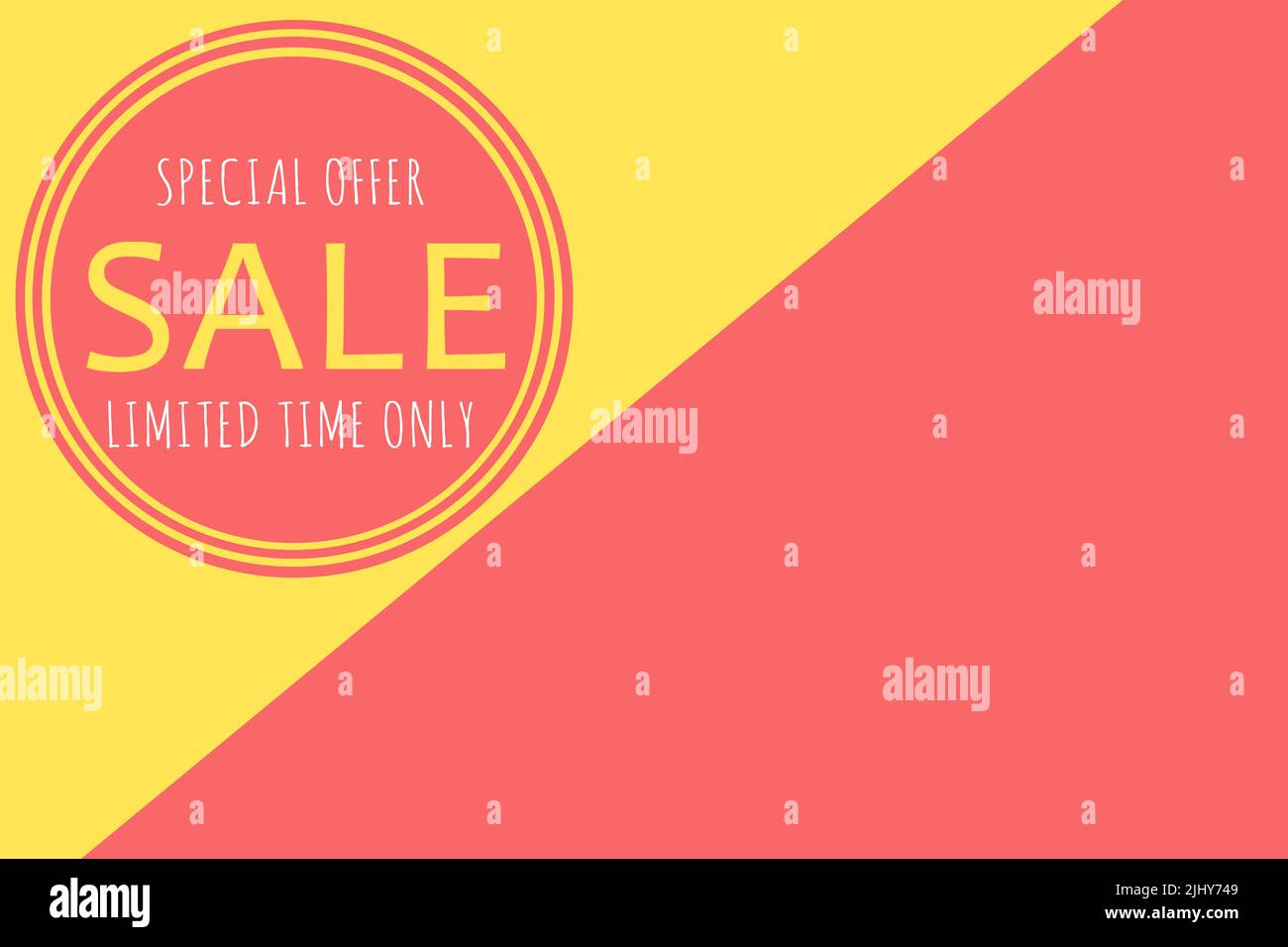 Offre spéciale, Business concept. Vente à durée limitée Banque D'Images