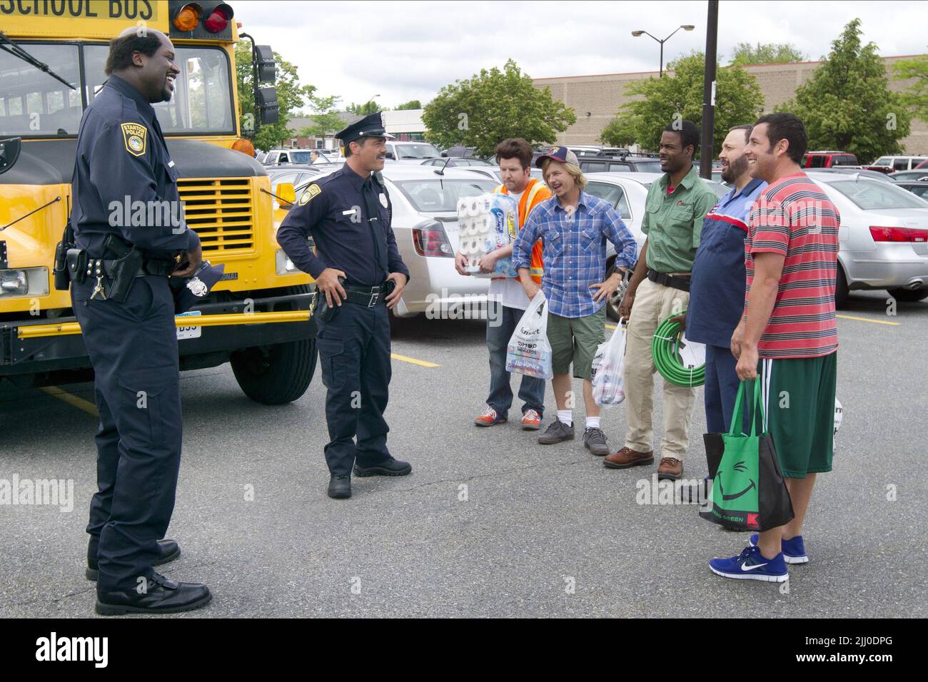 O'NEAL,DANTE,SWARDSON,CHAT,ROCK,JAMES,SANDLER, GRANDES PERSONNES 2, 2013 Banque D'Images