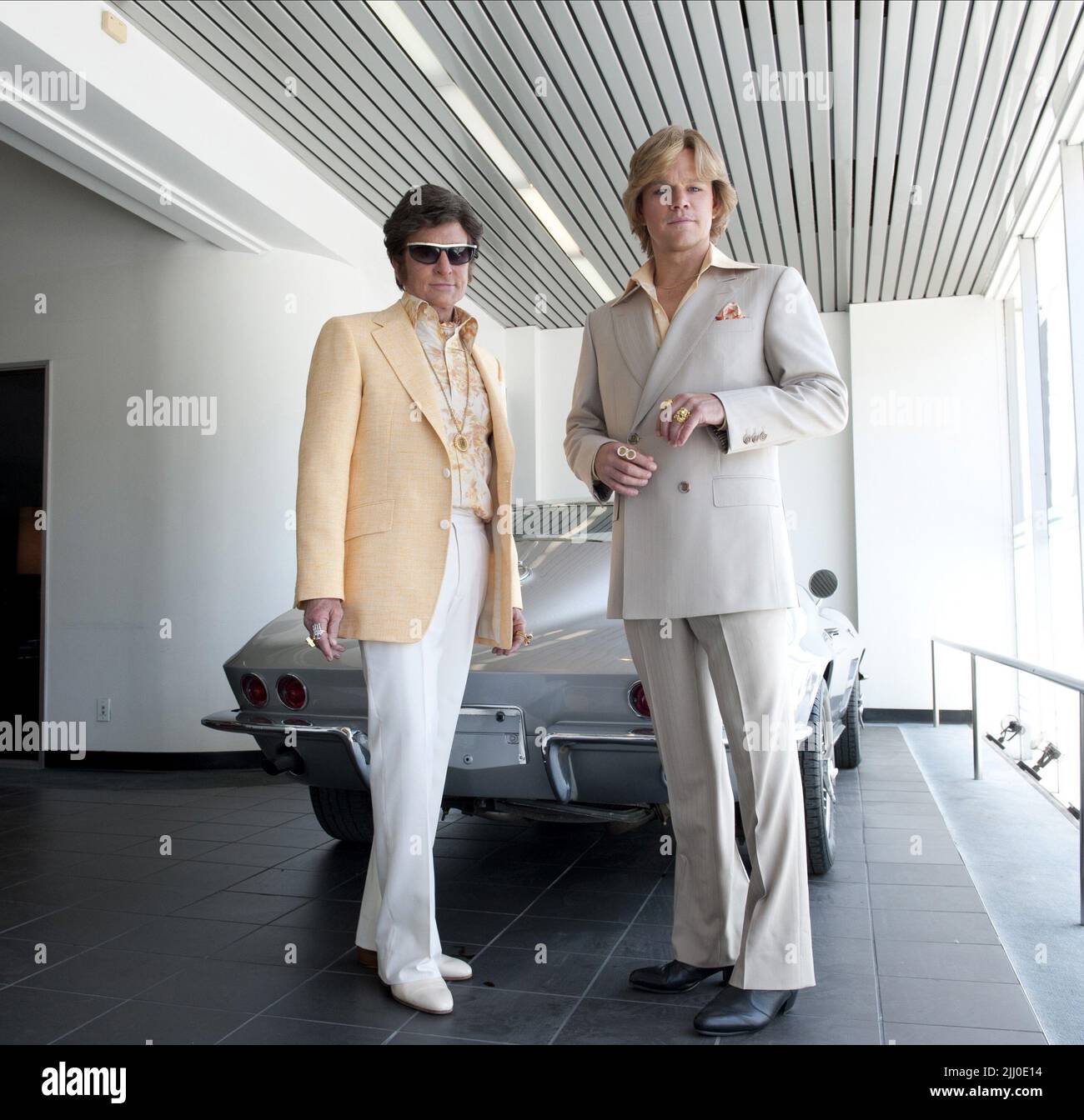 DERRIÈRE LE CANDÉLABRE, 2013 ANS, MICHAEL DOUGLAS, MATT DAMON Banque D'Images