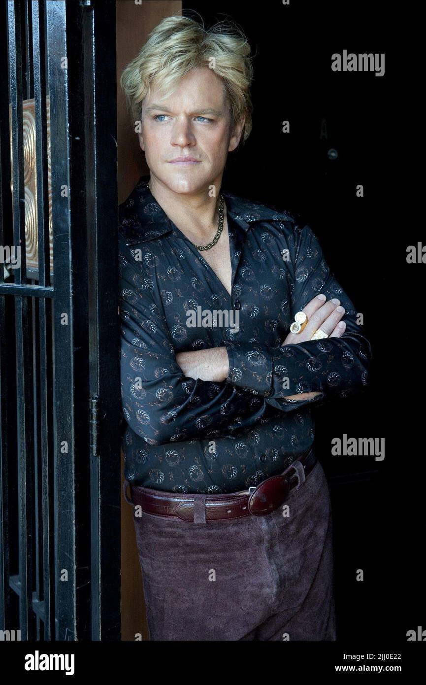 MATT DAMON, DERRIÈRE LE CANDELABRA, 2013 Banque D'Images