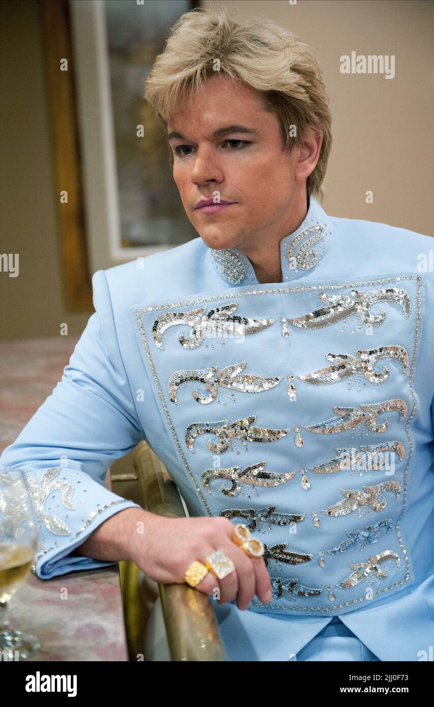 MATT DAMON, DERRIÈRE LE CANDELABRA, 2013 Banque D'Images