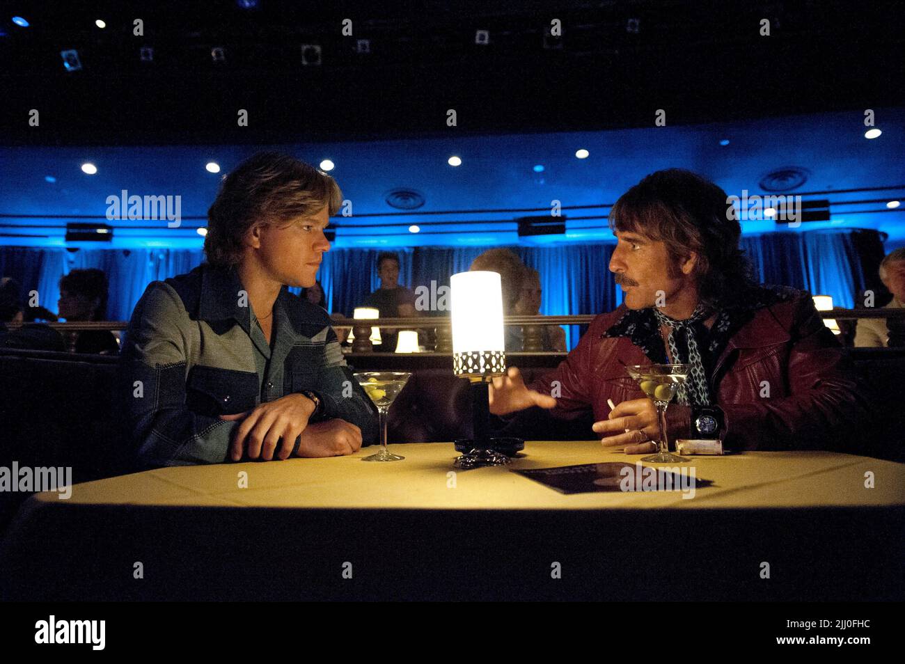 MATT DAMON, SCOTT BAKULA, derrière les candélabres, 2013 Banque D'Images