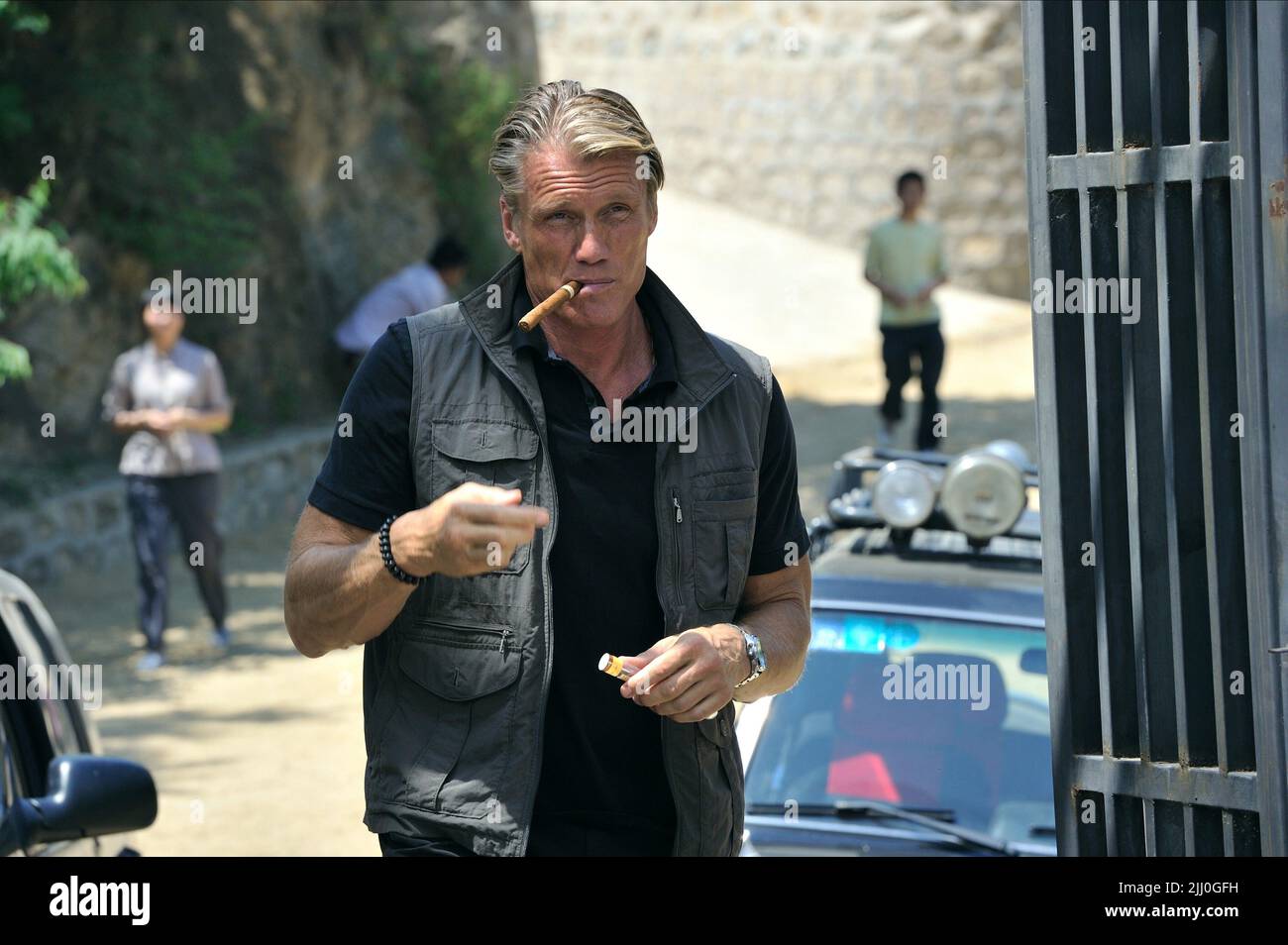 DOLPH LUNDGREN, LÉGENDAIRE, 2013 Banque D'Images