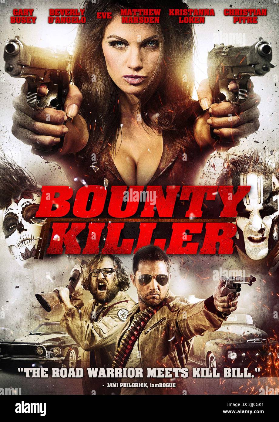 CHRISTIAN PITRE AFFICHE, BOUNTY KILLER, 2013 Banque D'Images