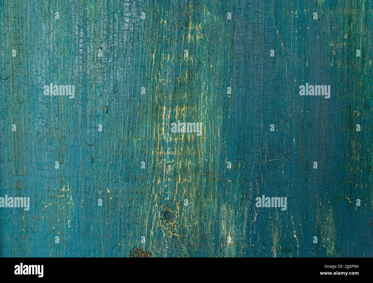 La texture en bois de couleur bleu Banque D'Images