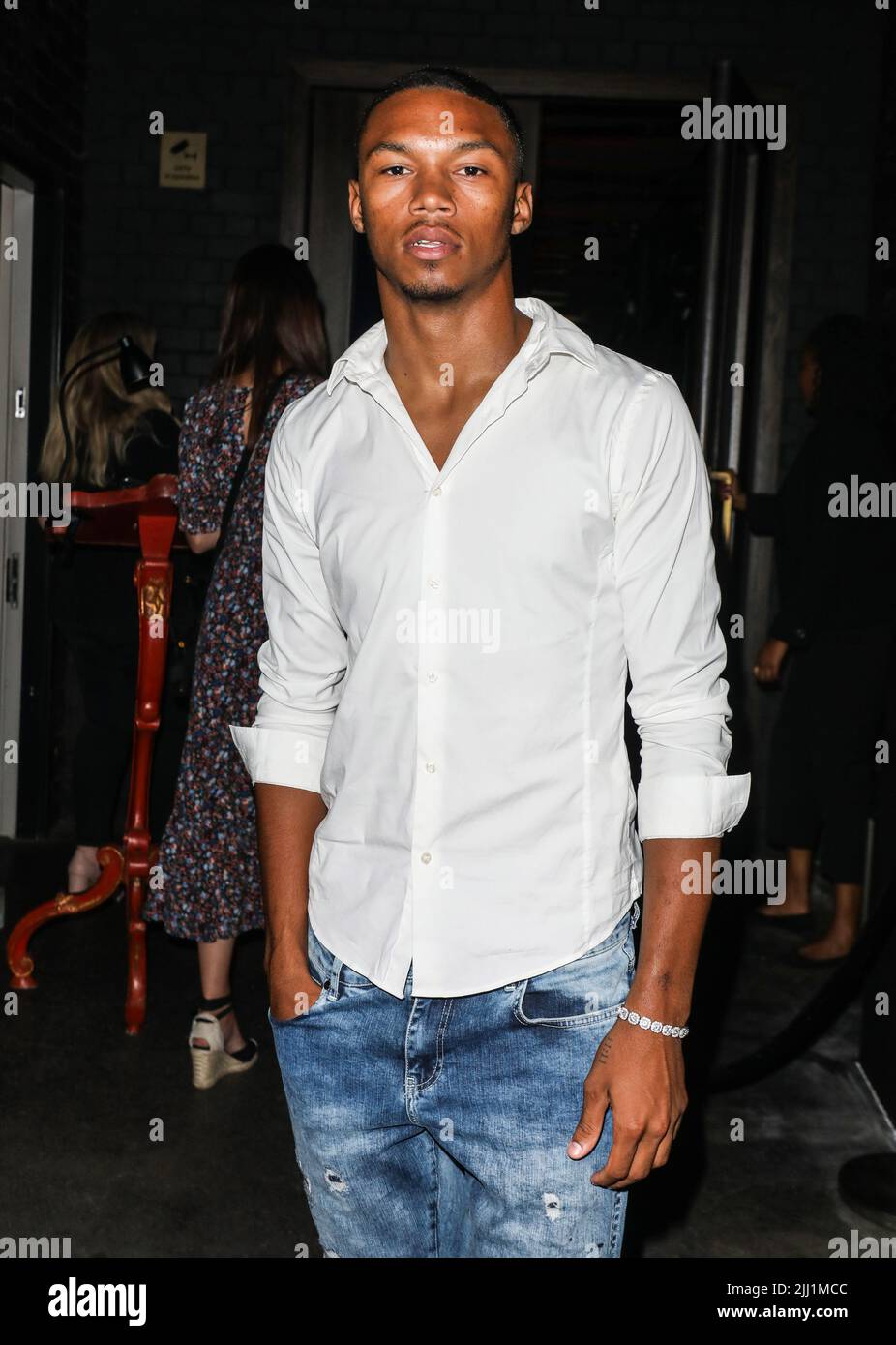 Roman Hackett vu assister à la ITV Summer Party 2022 au Mandrake à Londres. Banque D'Images