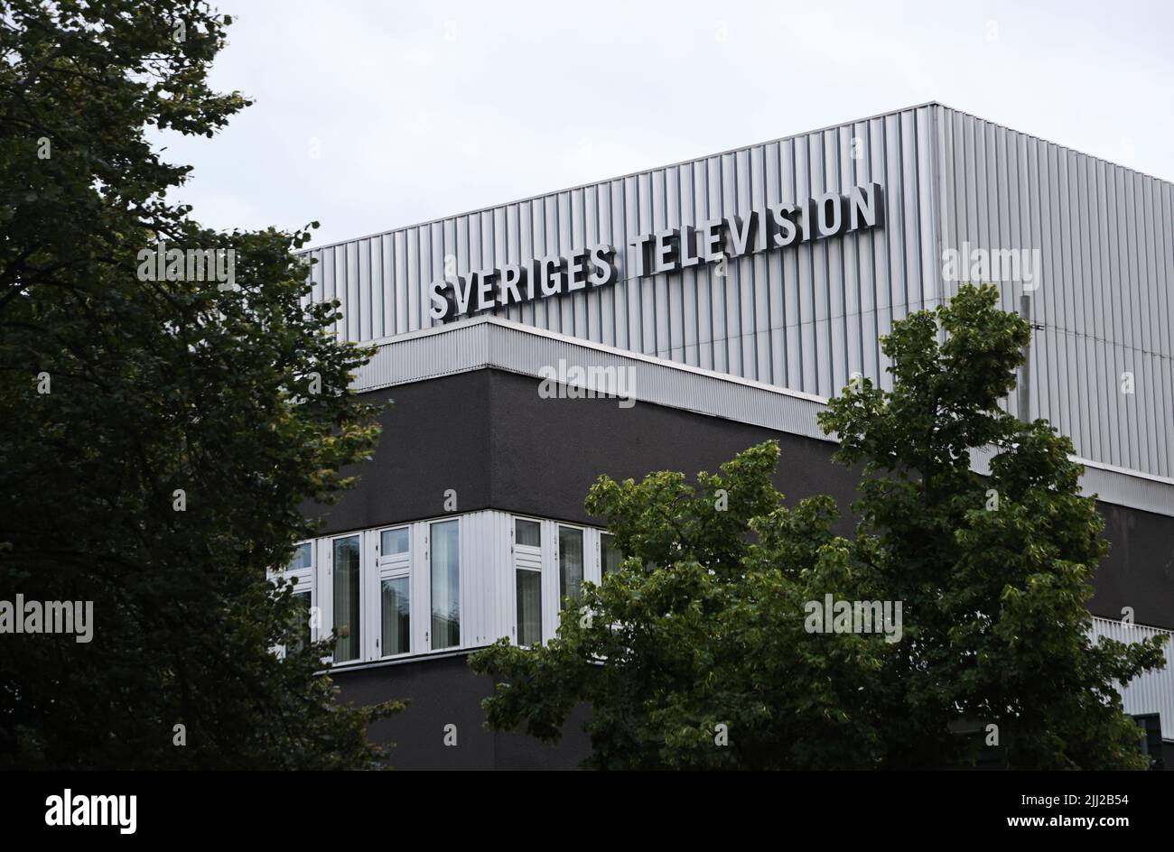 Sveriges Television AB dans la ville de Stockholm, Suède. Banque D'Images