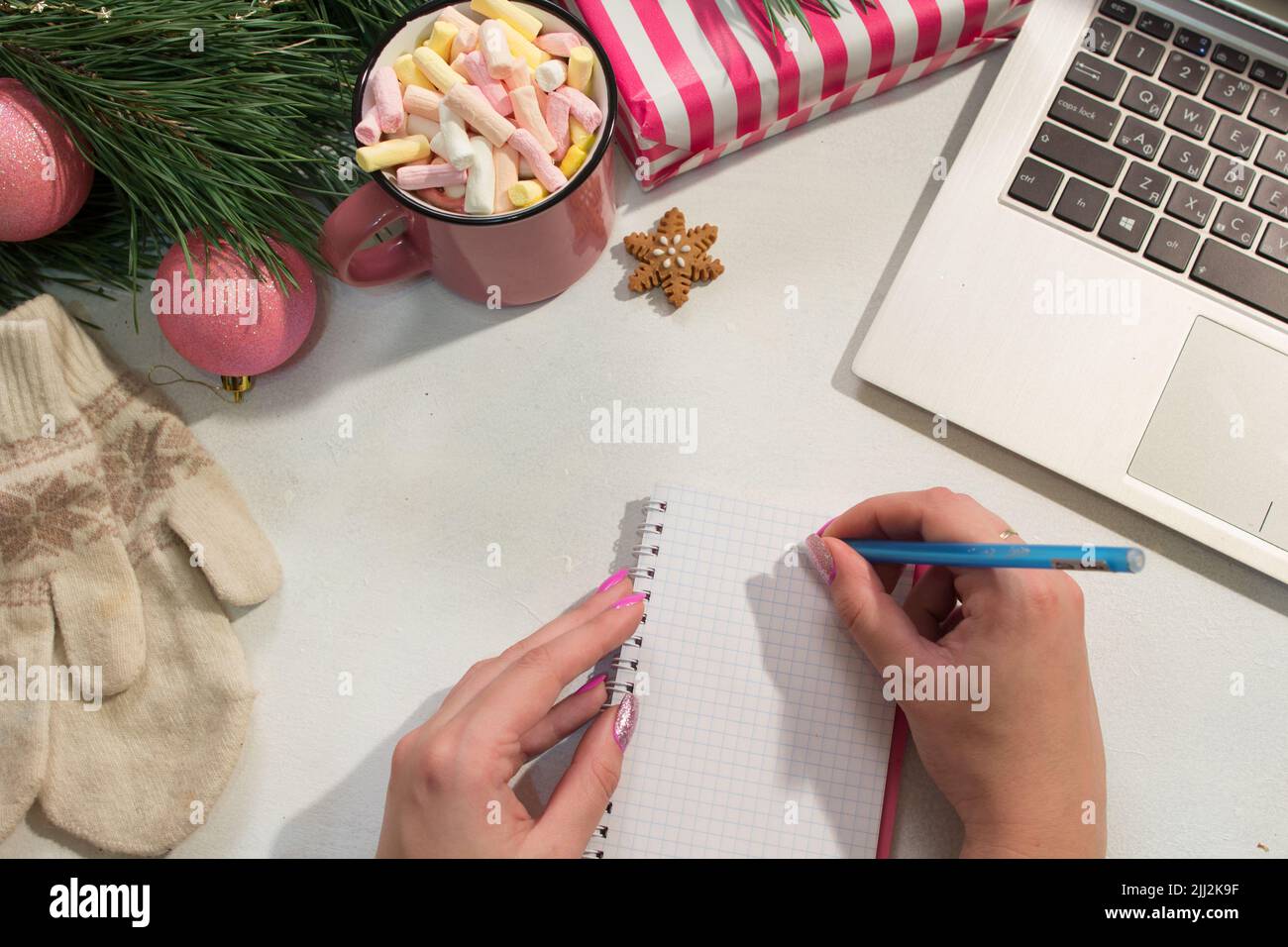 Félicitations pour Noël et le nouvel an Banque D'Images