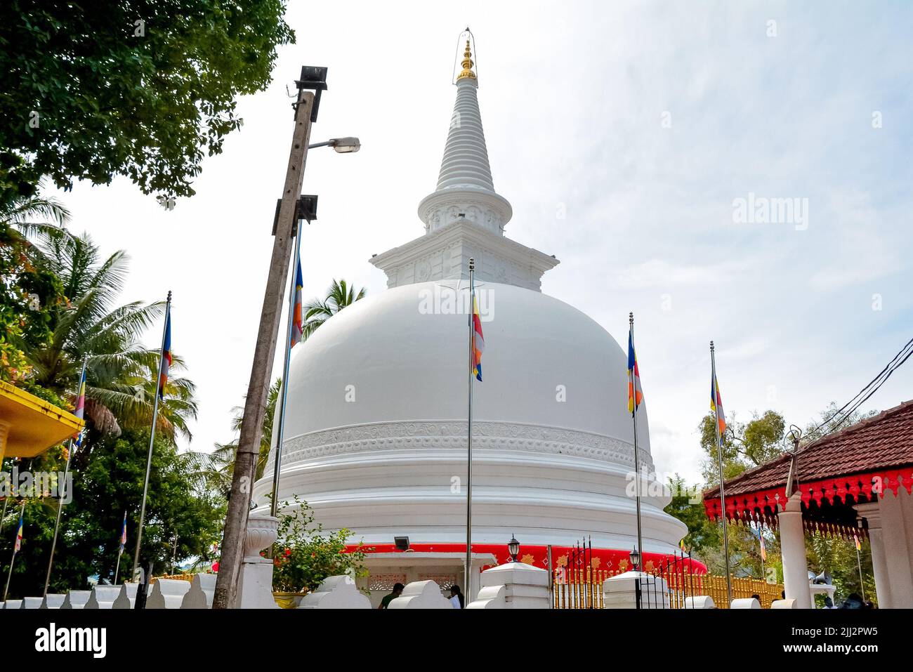 Muthiyangana Raja Maha Viharaya, Badulla: Voir 47 commentaires, ... Ce stupa a été érigé par Indaka à l'endroit Banque D'Images