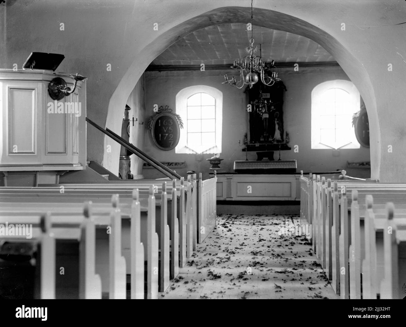 Kyrkointerör. Banque D'Images