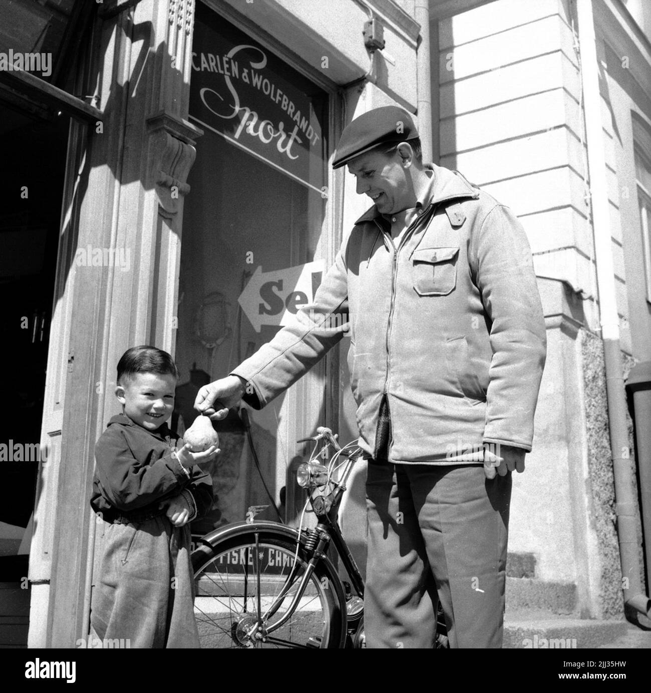 Lars-Erik Wolfbrandt.30 avril 1955Ts Brons 1948 à Londres, 400 mètres. Banque D'Images