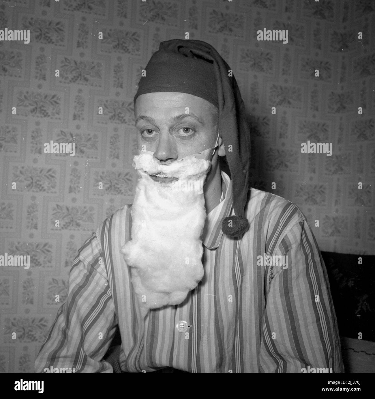 Photo de Noël page.24 décembre 1954. Banque D'Images