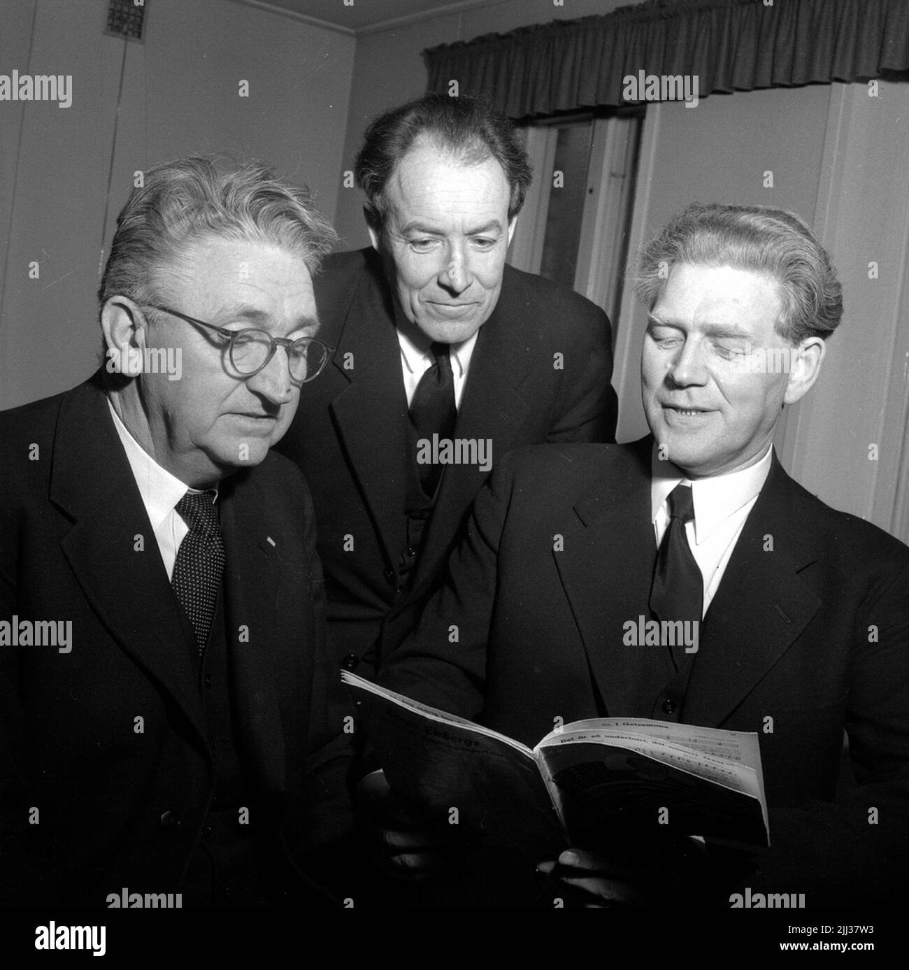 Vasakyrkan. Mars 1956 Banque D'Images