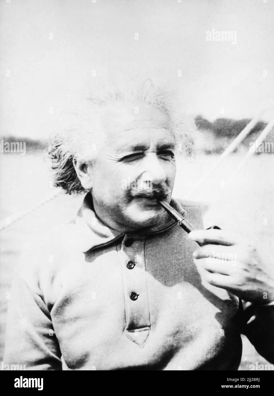 Portrait d'Albert Einstein Banque D'Images