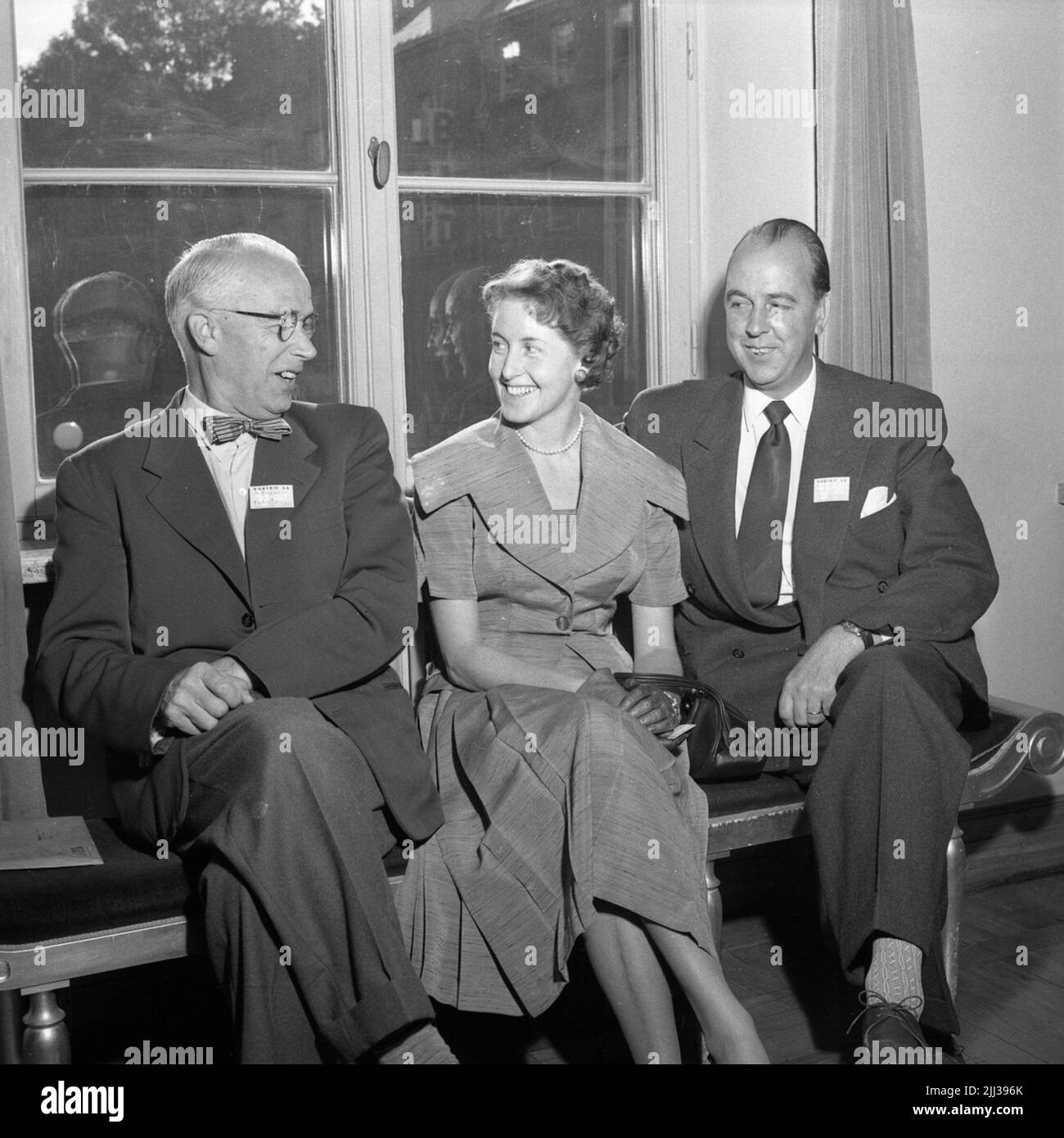 Skokongress.13 septembre 1955. Banque D'Images