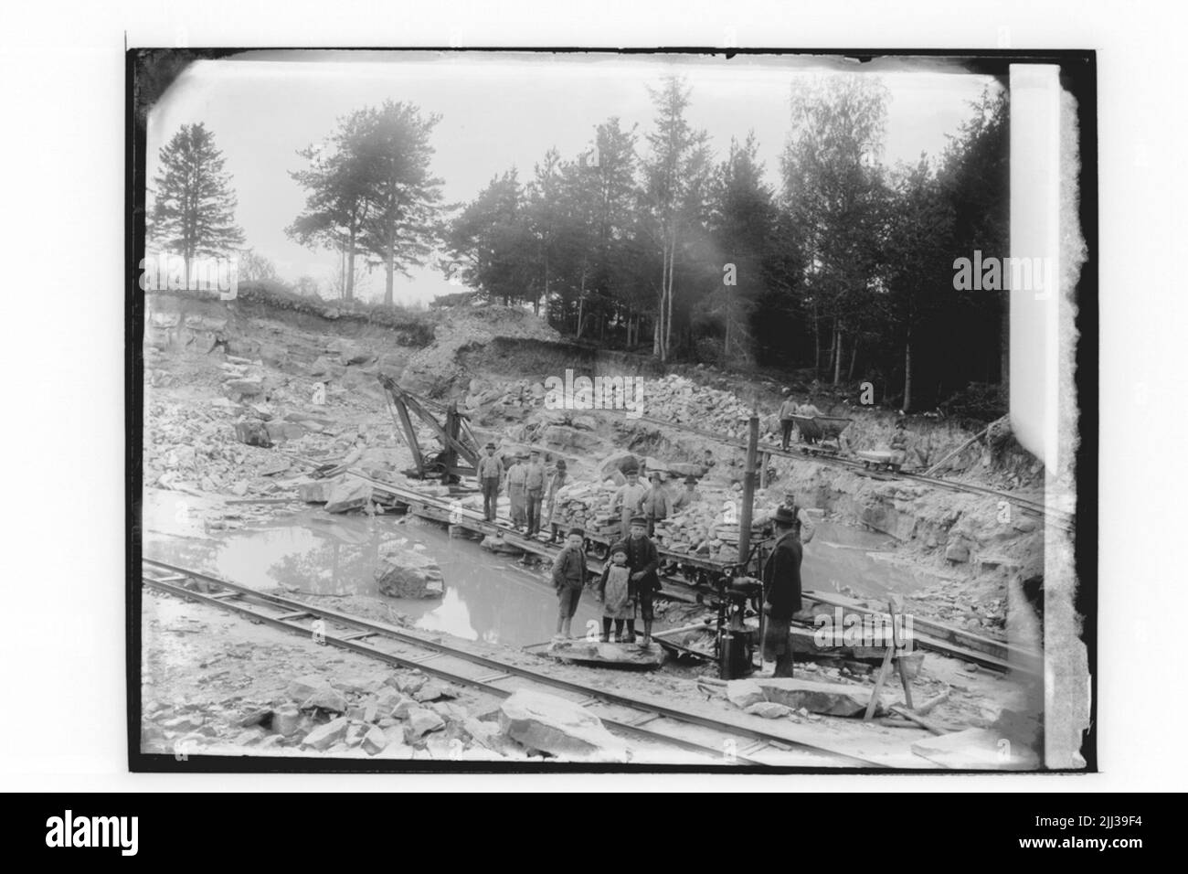 Miner. Banque D'Images