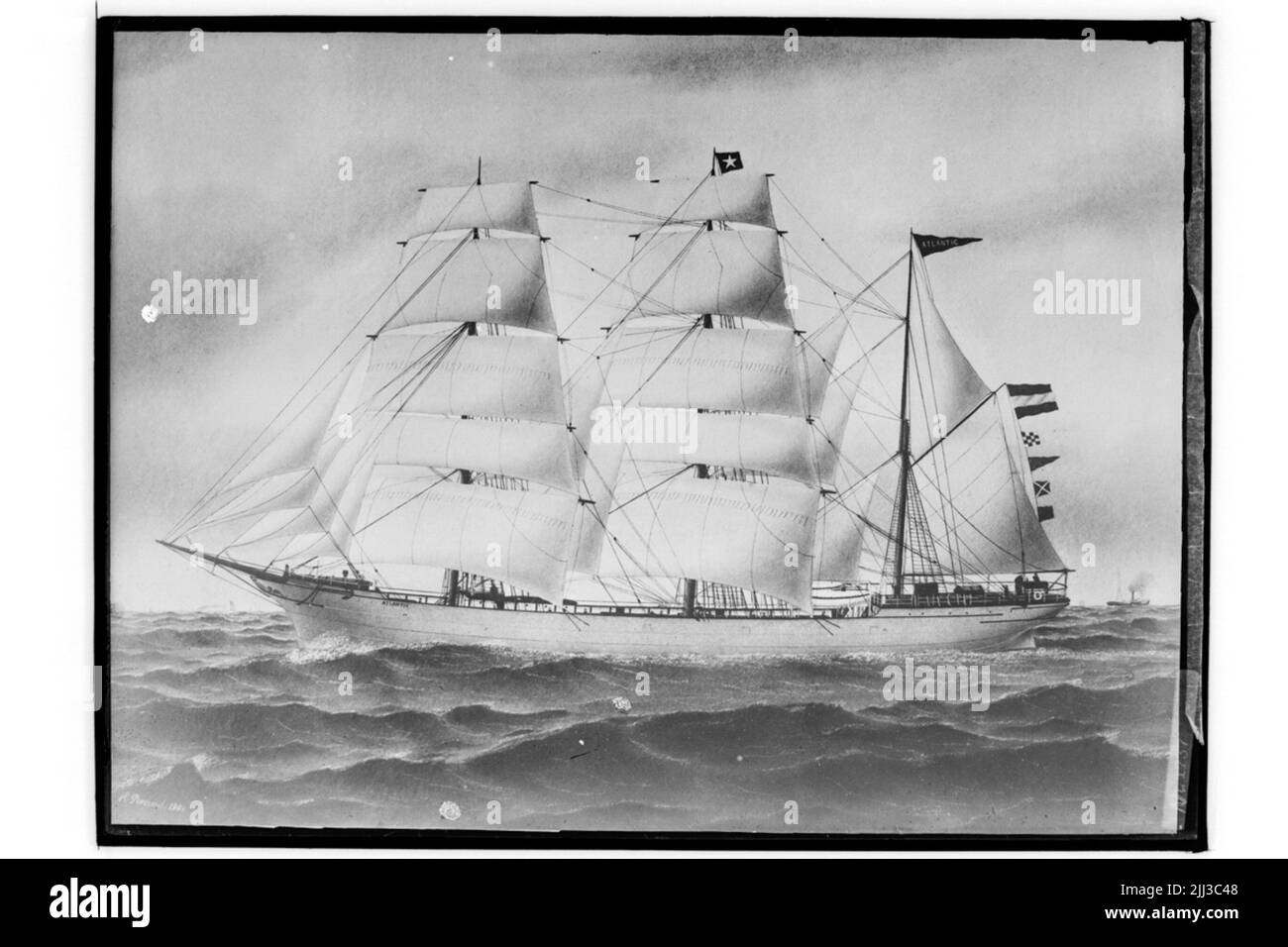 Plate-forme complète. Affaires: A.G. Walborg, Vattugatan 7, Örebro. Banque D'Images