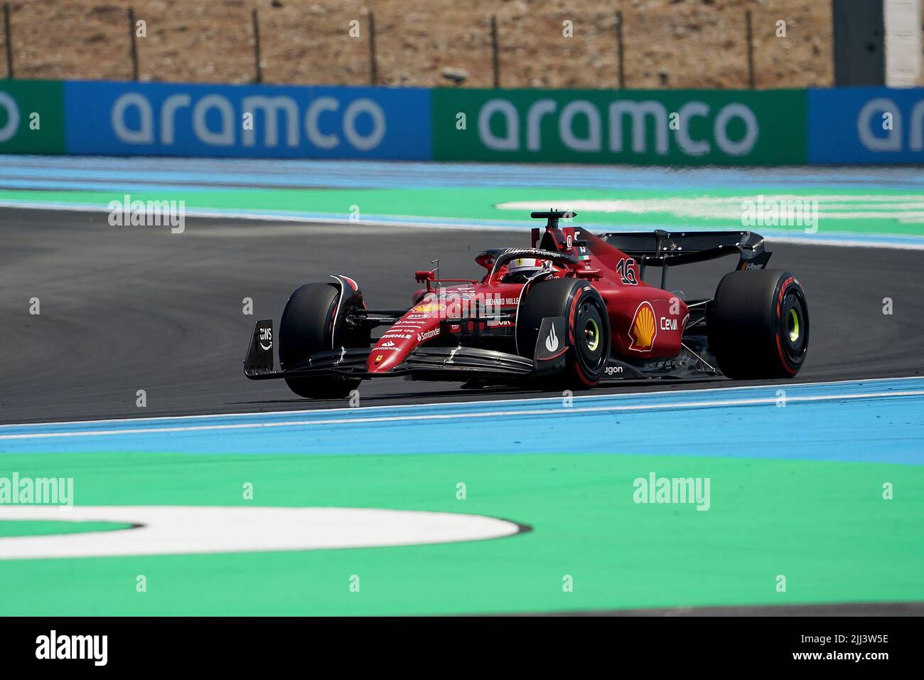 Le Castellet, France. 22nd juillet 2022. 22.07.2022, circuit Paul Ricard, le Castellet, FORMULE 1 LENOVO GRAND PRIX DE FRANCE 2021
 , im Bild
Charles Leclerc (MCO), Scuderia Ferrari crédit: Live Media Publishing Group/Alay Live News Banque D'Images