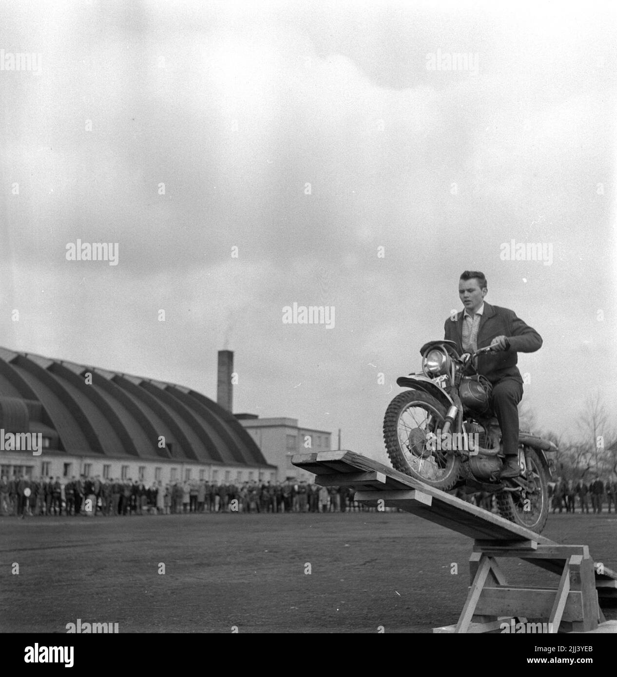 Workshop School enseigne la technologie MC. 9 avril 1959. Banque D'Images