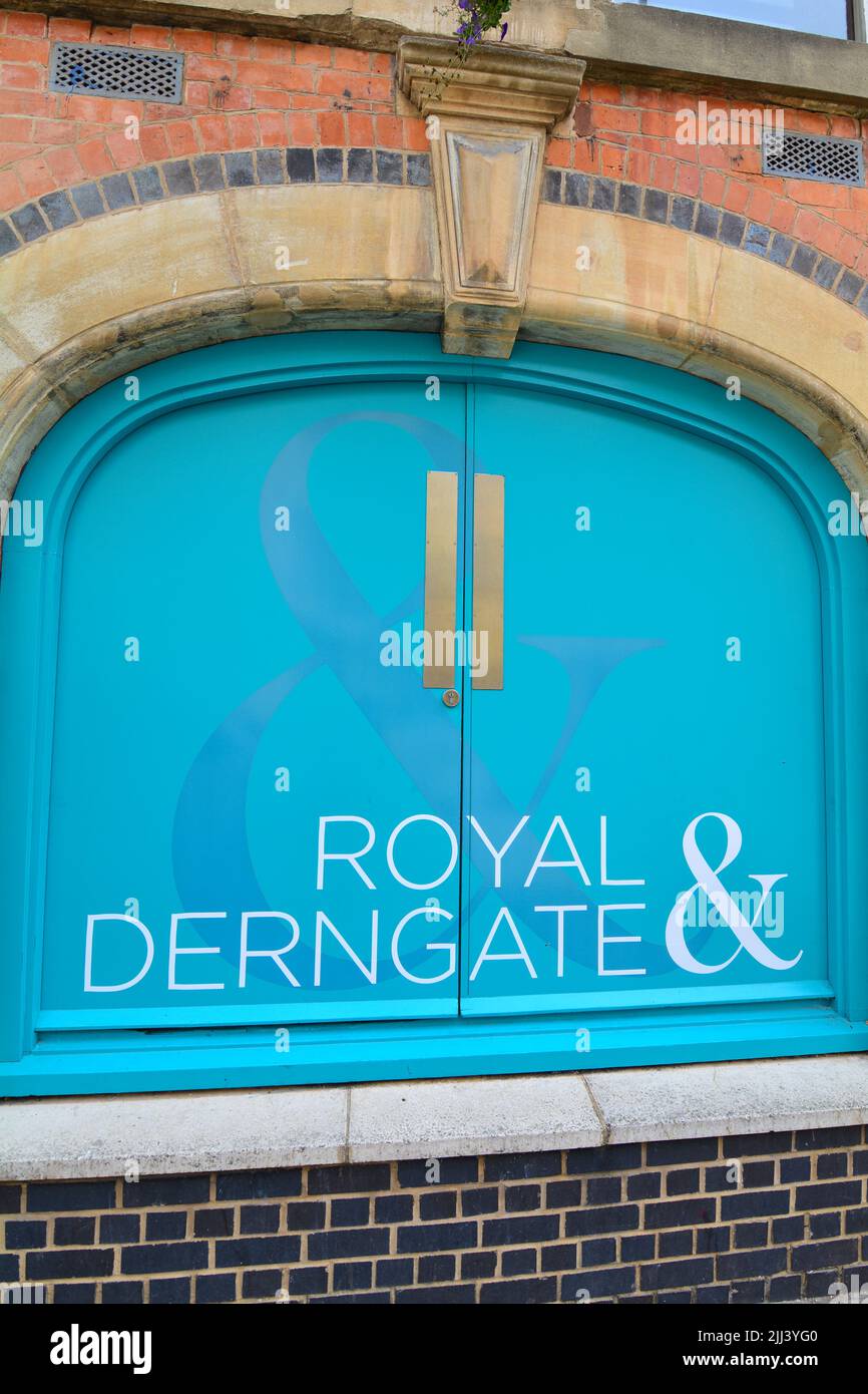Théâtre Royal Derngate à Northampton, Angleterre, Royaume-Uni Banque D'Images