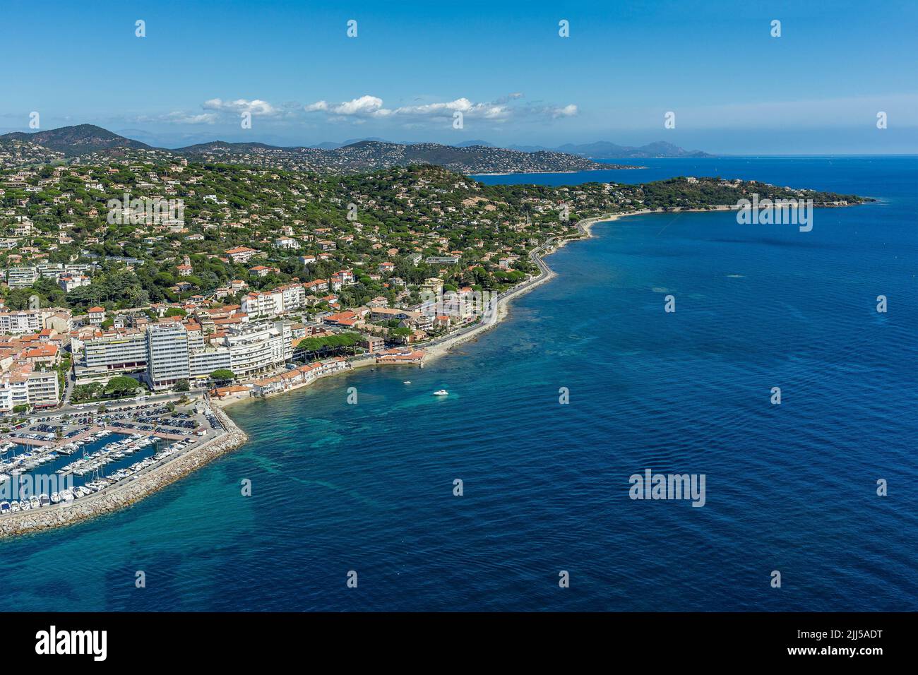 France, Var (83) Sainte-Maxime, Centre Vile Banque D'Images