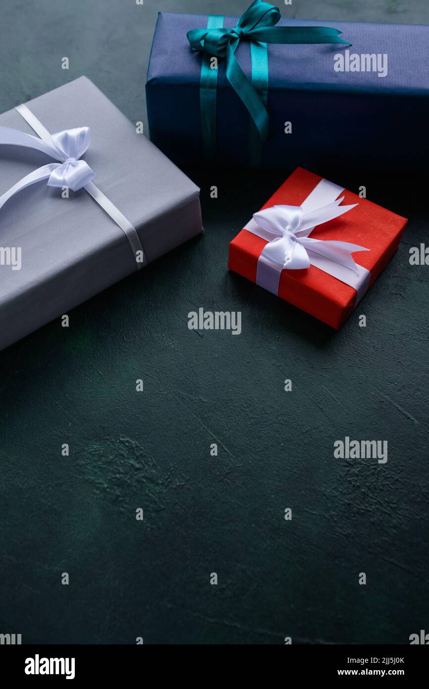 le sexe présente les valeurs de la famille cadeaux de vacances Banque D'Images