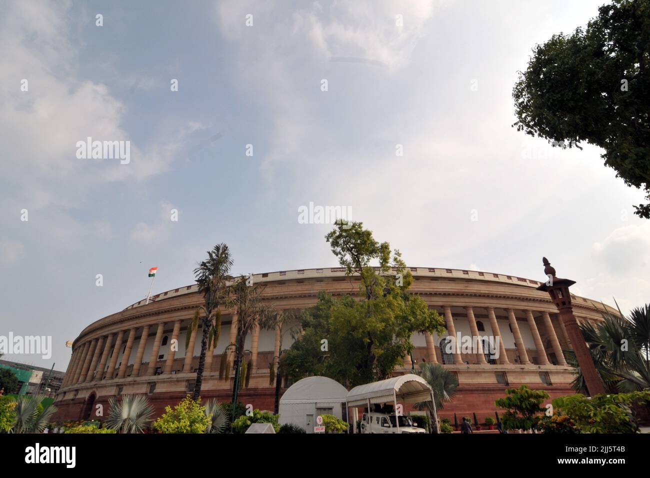 New Delhi, Inde. 23rd juillet 2022. 23 juillet 2022, New Delhi, New Delhi, Inde: Parlement indien à New Delhi le samedi (Credit image: © Ravi Batra/ZUMA Press Wire) Credit: ZUMA Press, Inc./Alay Live News Banque D'Images