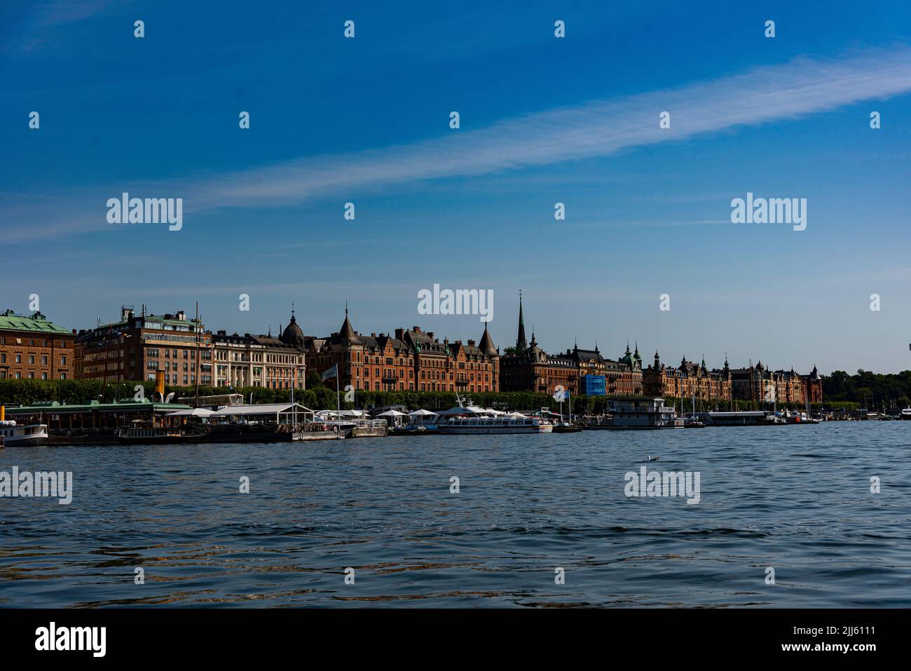 Estocolmo (en sueco Stockholm) es la capitale y Ciudad más grande de Suecia, Banque D'Images