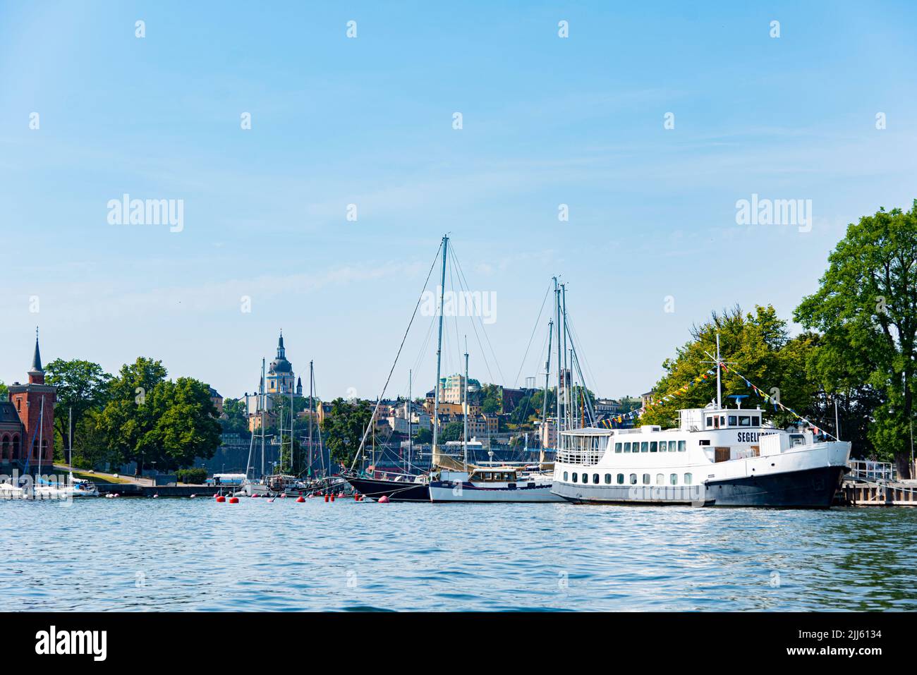 Estocolmo (en sueco Stockholm) es la capitale y Ciudad más grande de Suecia, Banque D'Images