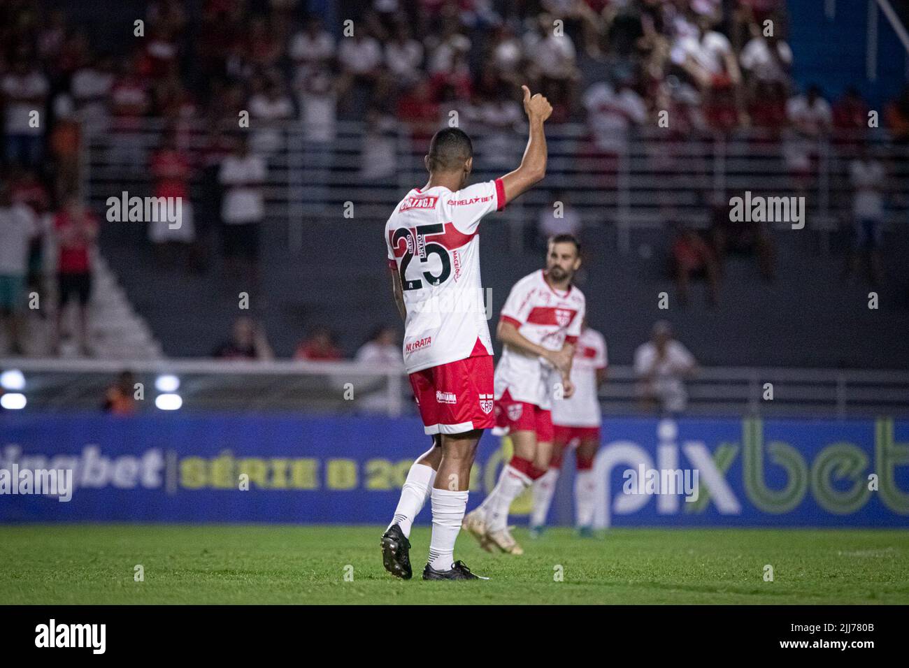 Maceio, Brésil. 23rd juillet 2022. AL - Maceio - 07/23/2022 - BRÉSILIEN B 2022, CRB X NOVO HORIZINO - Yago joueur CRB lors d'un match contre Novorizontino au stade ONTRei Pele pour le championnat brésilien B 2022. Photo: Celio Junior/AGIF/Sipa USA crédit: SIPA USA/Alay Live News Banque D'Images