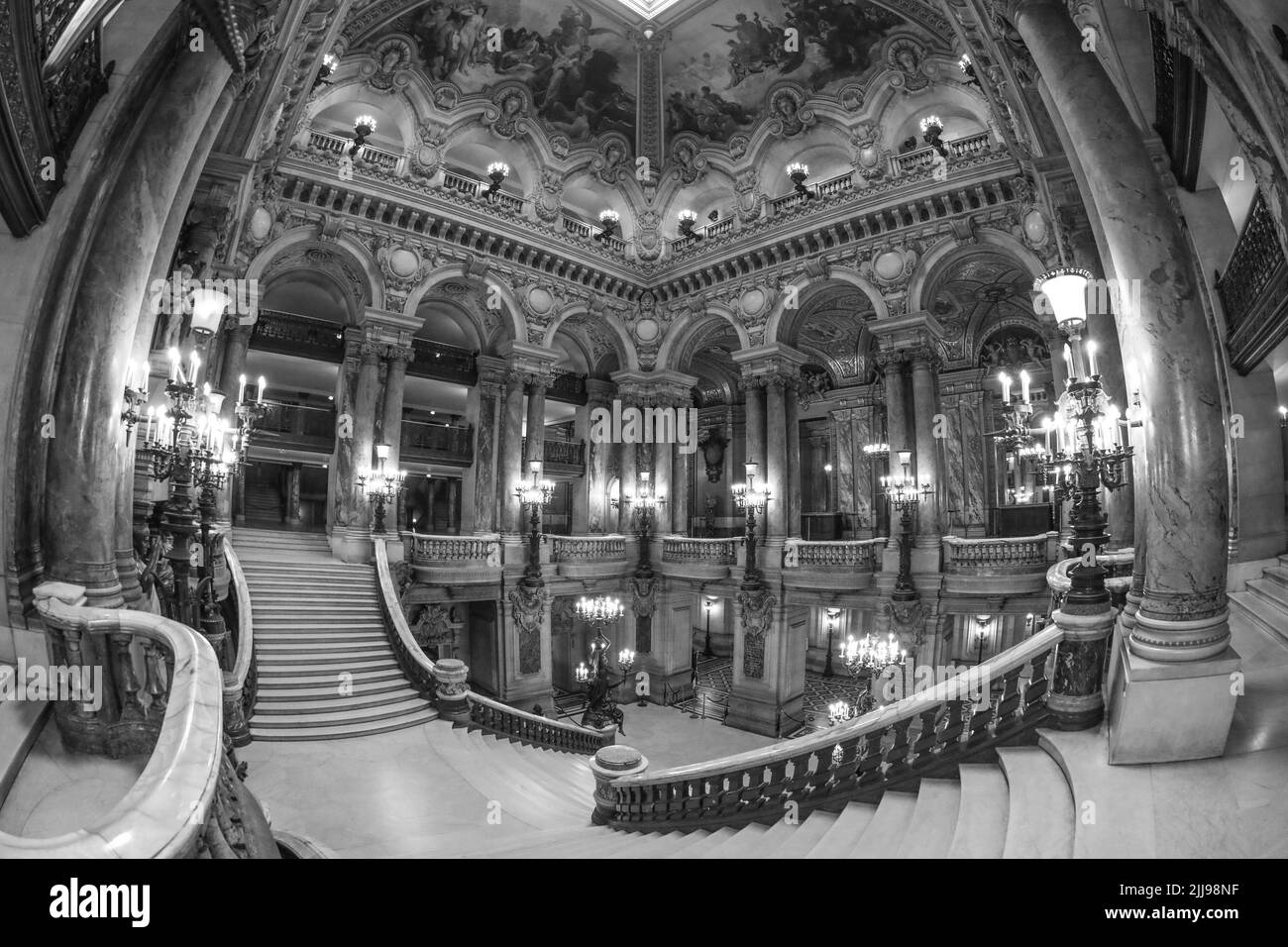 Opéra GARNIER PARIS Banque D'Images