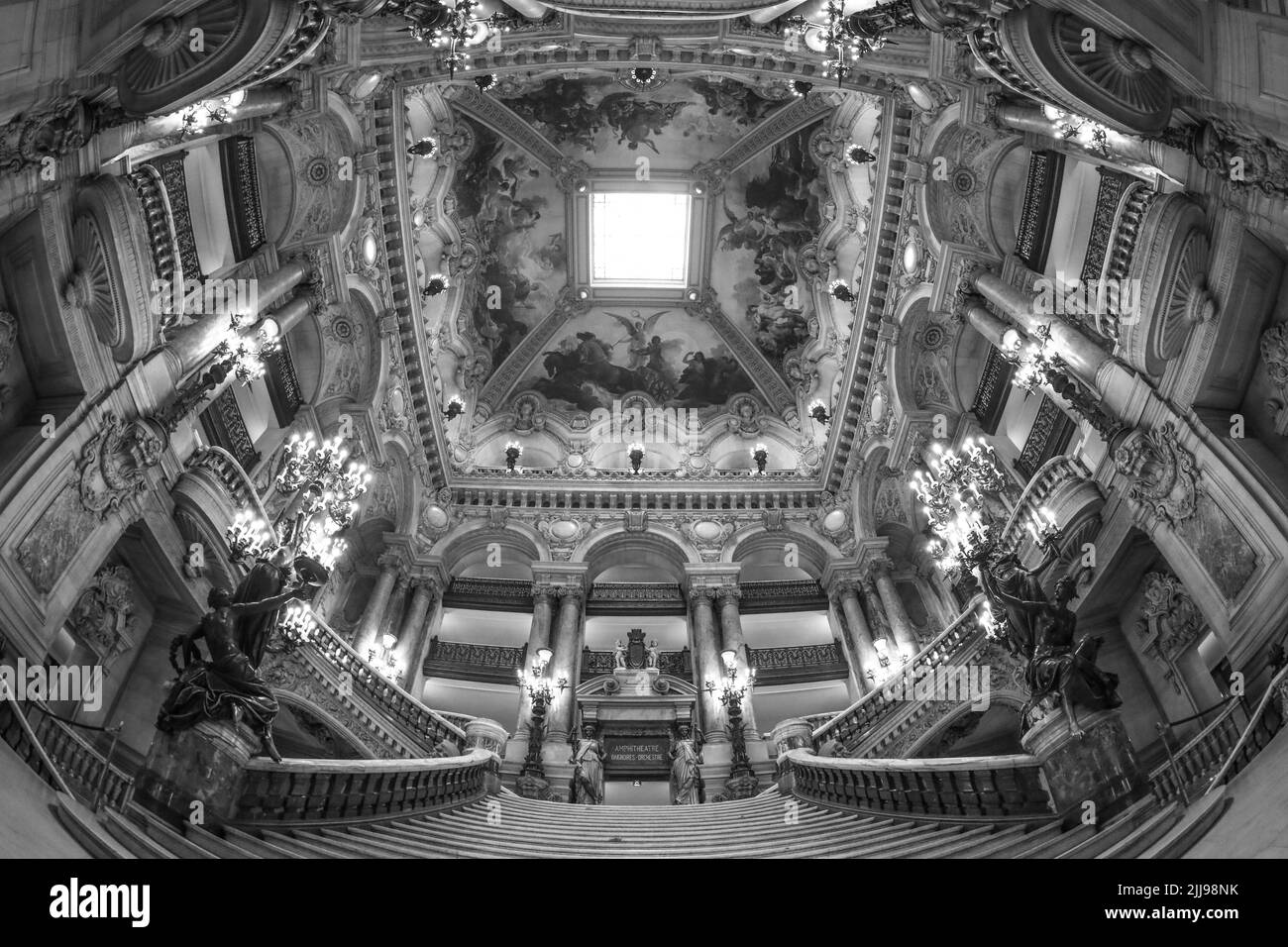 Opéra GARNIER PARIS Banque D'Images