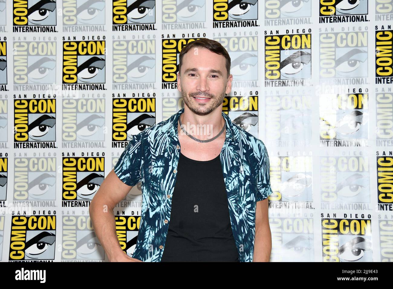 Mark Jackson arrivée à la photocall Disney pour "l'Orville" au Hilton Bayfront à San Diego International Comic-con jour 3 tenu sur 23 juillet 2022 Banque D'Images