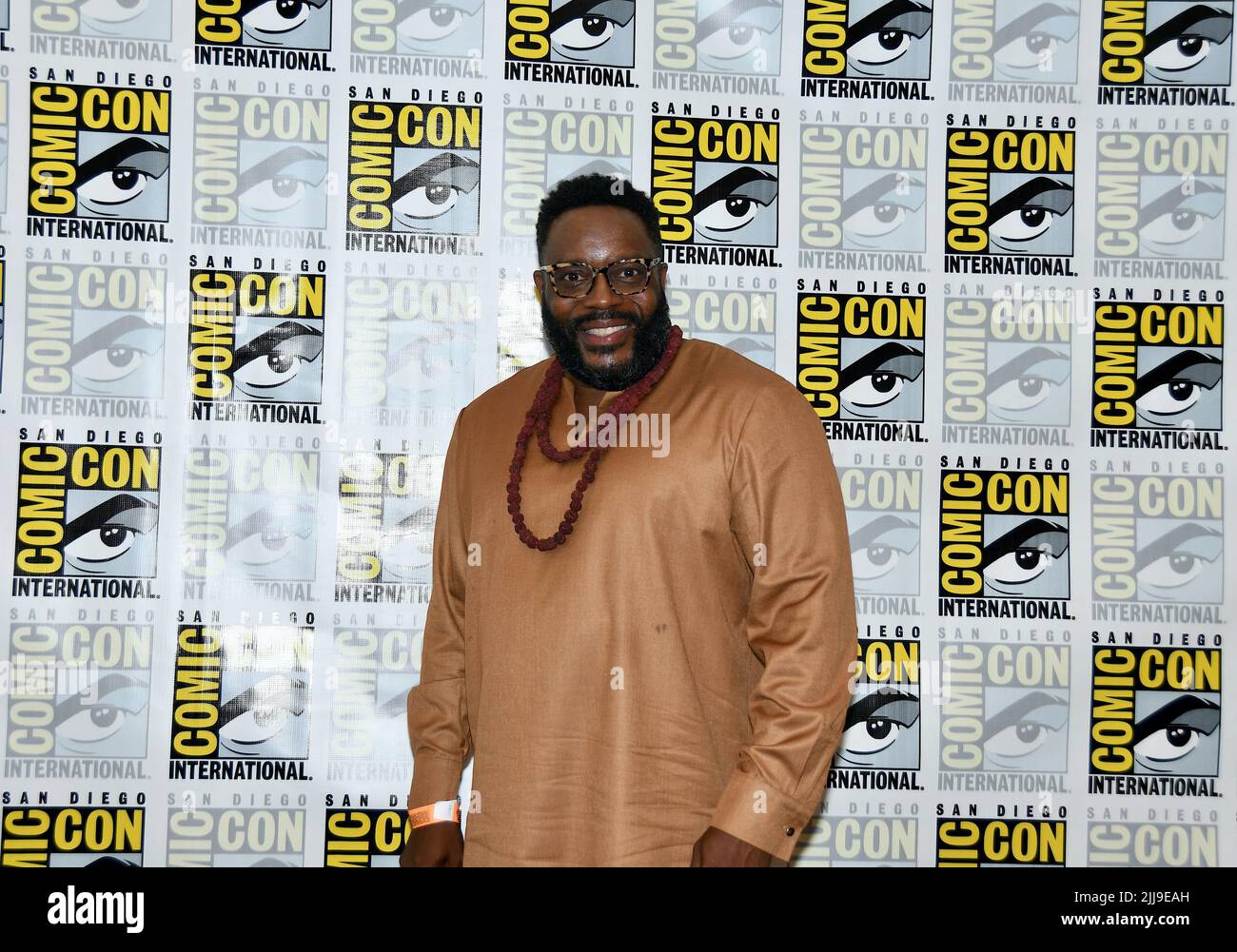 Anna hiverne à l'arrivée à la salle de presse d'Orville à l'hôtel Hilton Bayfront pendant le Comic con Day 3 de San Diego qui s'est tenu sur 23 juillet 2022. Banque D'Images