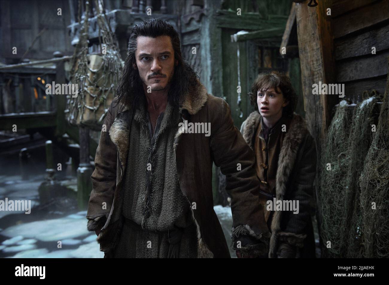 LUKE EVANS, John Bell, le Hobbit : la désolation de SMAUG, 2013 Banque D'Images