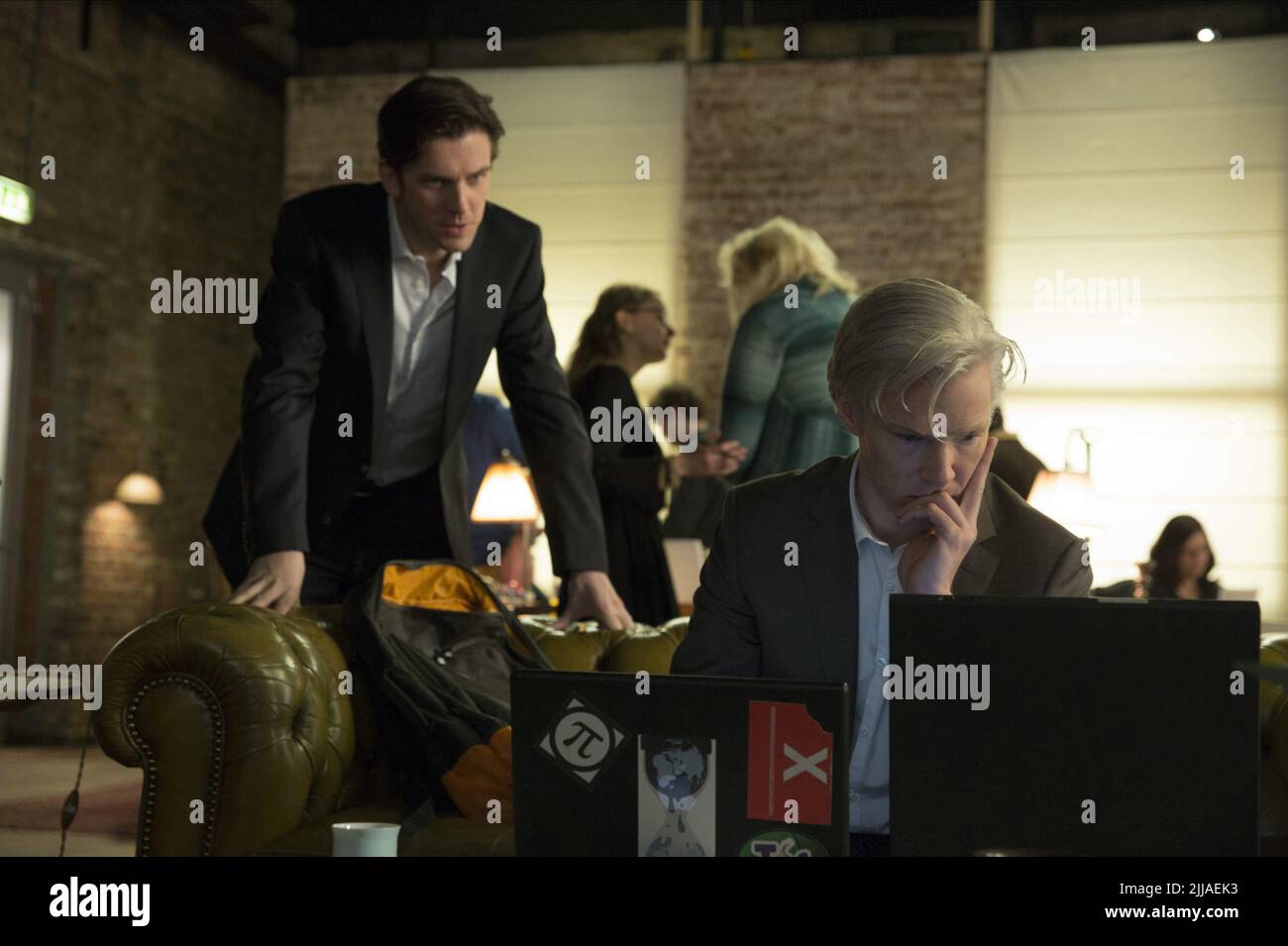 DAN STEVENS, BENEDICT CUMBERBATCH, The Fifth Estate, 2013 Banque D'Images