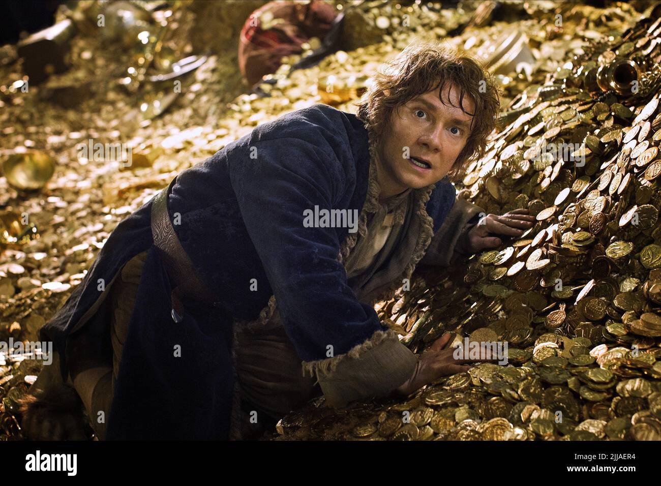 MARTIN FREEMAN, LE HOBBIT : la désolation de SMAUG, 2013 Banque D'Images