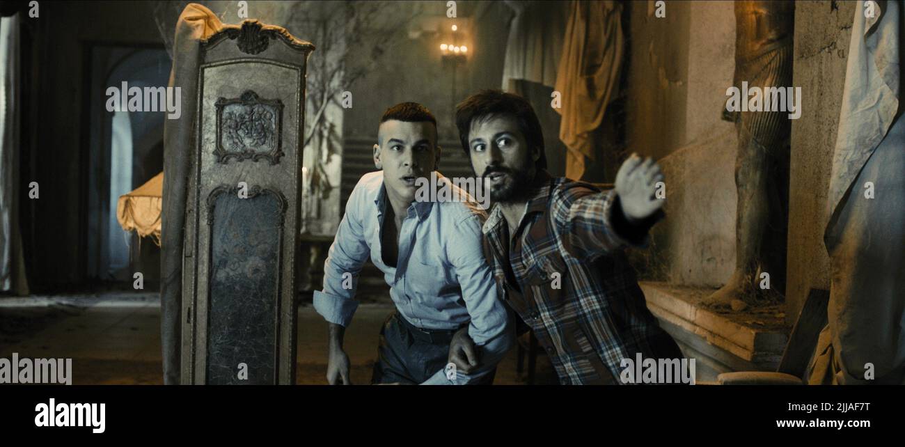 MARIO CASAS, HUGO SILVA, RÂLER ET WITCHING, 2013 Banque D'Images