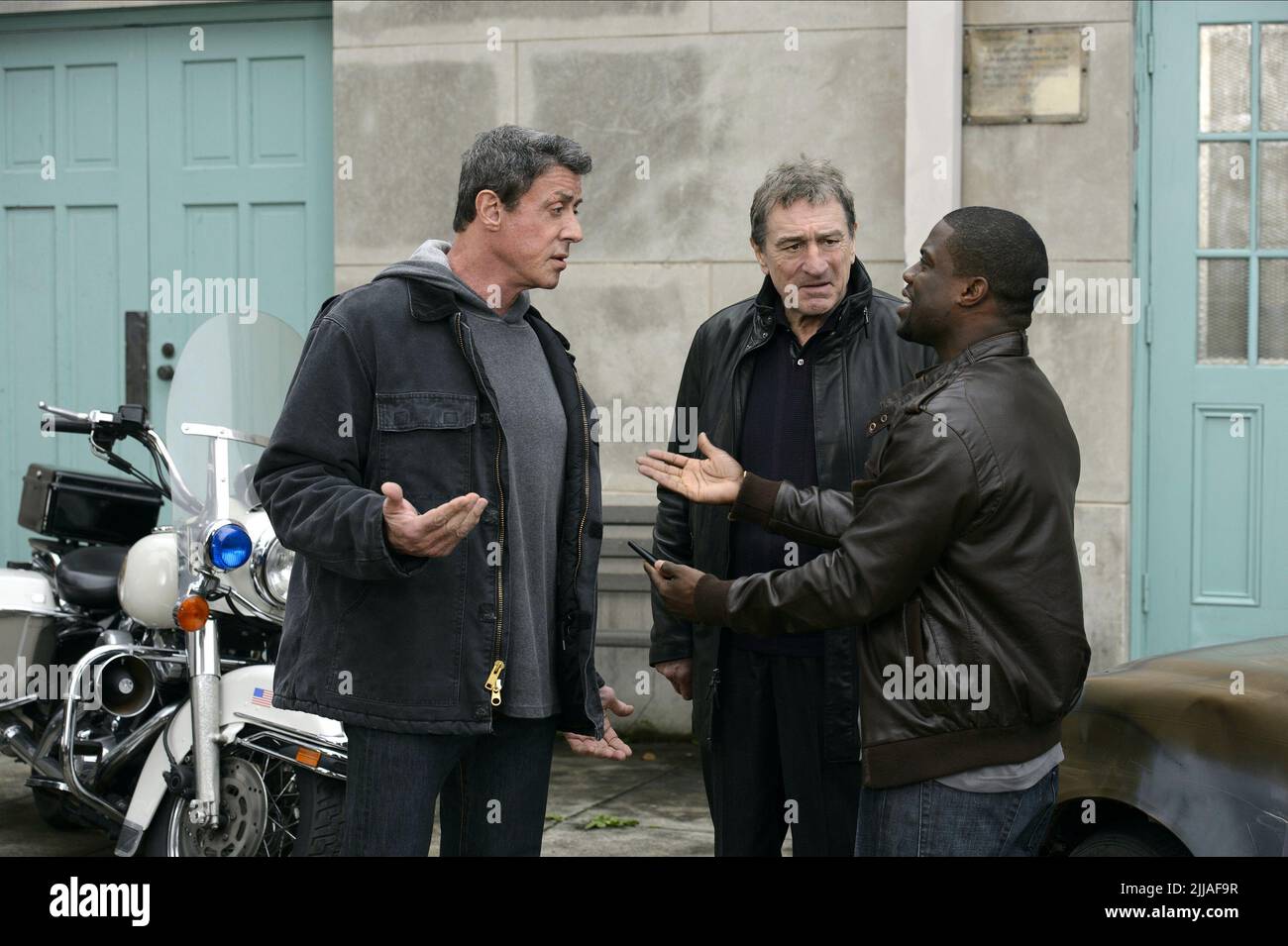 SYLVESTER STALLONE, Robert De Niro, KEVIN HART, GRUDGE MATCH, 2013 Banque D'Images