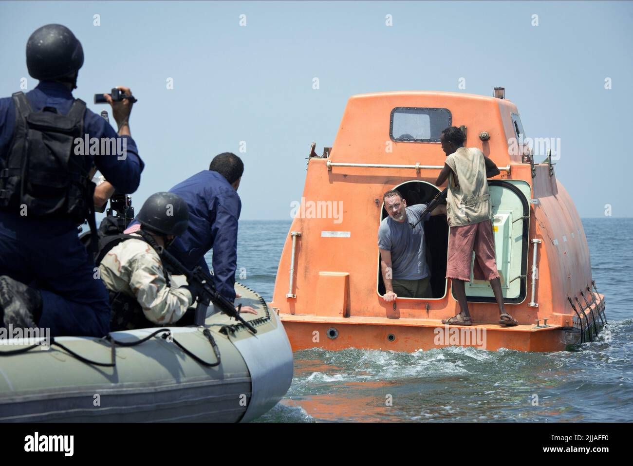 TOM HANKS, le capitaine Phillips, 2013 Banque D'Images