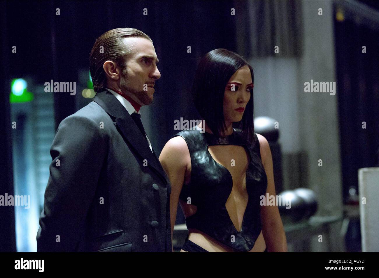 SHARLTO COPLEY, POM KLEMENTIEFF, AICHA, 2013 Banque D'Images