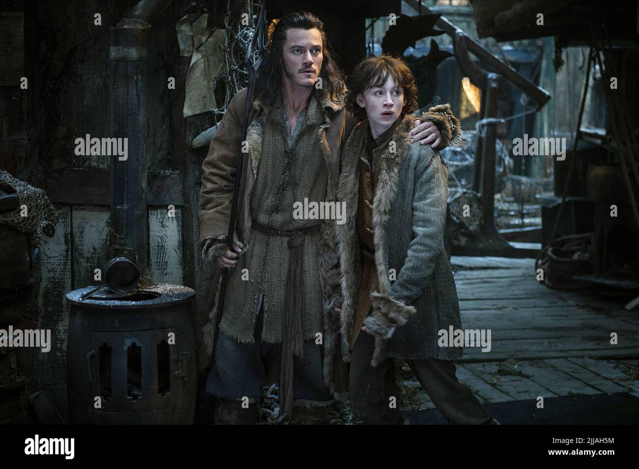 LUKE EVANS, John Bell, le Hobbit : la désolation de SMAUG, 2013 Banque D'Images