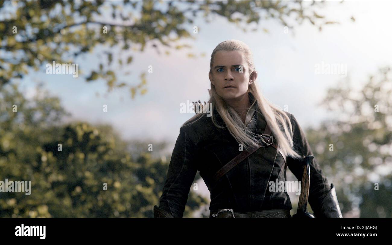 ORLANDO BLOOM, LE HOBBIT : la désolation de SMAUG, 2013 Banque D'Images