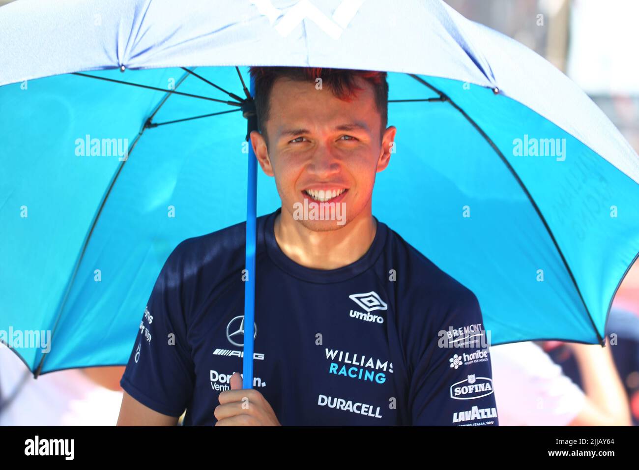 Le Castellet, France. 24th juillet 2022. LE CASTELLET, FRANCE, circuit Paul Ricard 24. JUILLET 2022; #23, Alexander Albon, THAI, Team Williams F1. Grand Prix de FORMULE 1 de FRANCE, F1 GP 2022, Grand Prix de Formule 1 - Formel 1 Grosser Preis von Frankreich - 24. JUILLET 2022, image payante, Copyright © Christian BAUDAT/ATP images (BAUDAT Christian/ATP/SPP) crédit: SPP Sport Press photo. /Alamy Live News Banque D'Images
