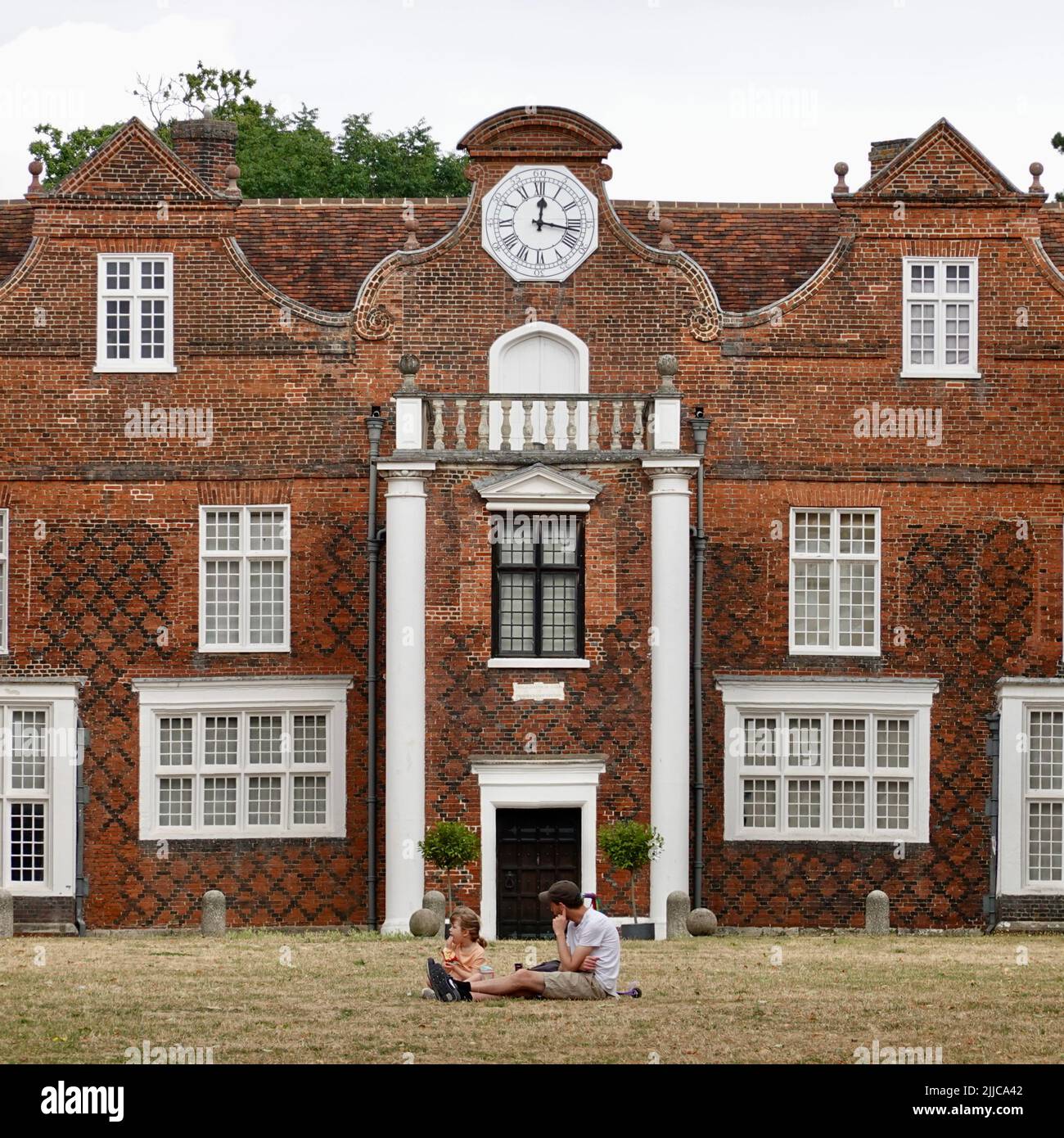 Ipswich, Suffolk, Royaume-Uni - 25 juillet 2022 : Christchurch Mansion. Banque D'Images
