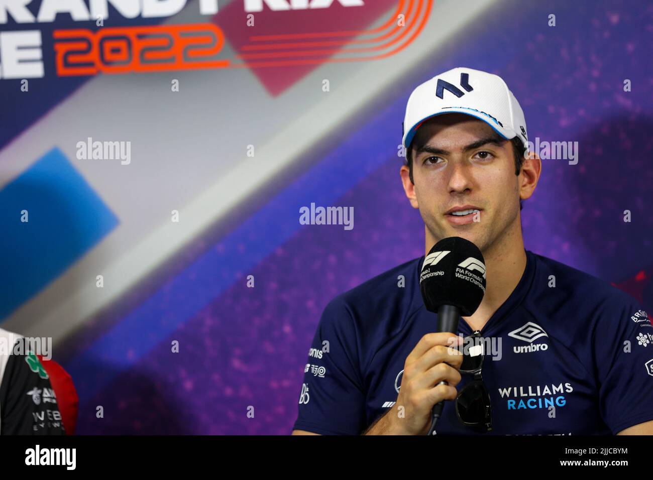 Le Castellet, France. 21st juillet 2022. #6 Nicholas Latifi (CAN, Williams Racing), Grand Prix de France F1 au circuit Paul Ricard sur 21 juillet 2022 au Castellet, France. (Photo par HIGH TWO) Credit: dpa/Alay Live News Banque D'Images