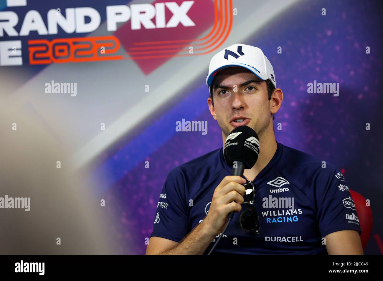 Le Castellet, France. 21st juillet 2022. #6 Nicholas Latifi (CAN, Williams Racing), Grand Prix de France F1 au circuit Paul Ricard sur 21 juillet 2022 au Castellet, France. (Photo par HIGH TWO) Credit: dpa/Alay Live News Banque D'Images