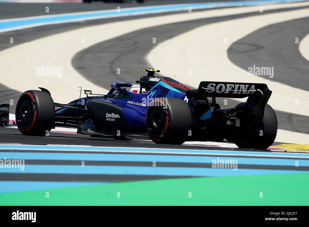 Le Castellet, Frankreich. 22nd juillet 2022. 22 juillet 2022, circuit Paul Ricard, le Castellet, FORMULE 1 GRAND PRIX DE FRANCE 2021 DE LENOVO, sur la photo Nicholas Latifi (CAN), Williams Racing Credit: dpa/Alay Live News Banque D'Images